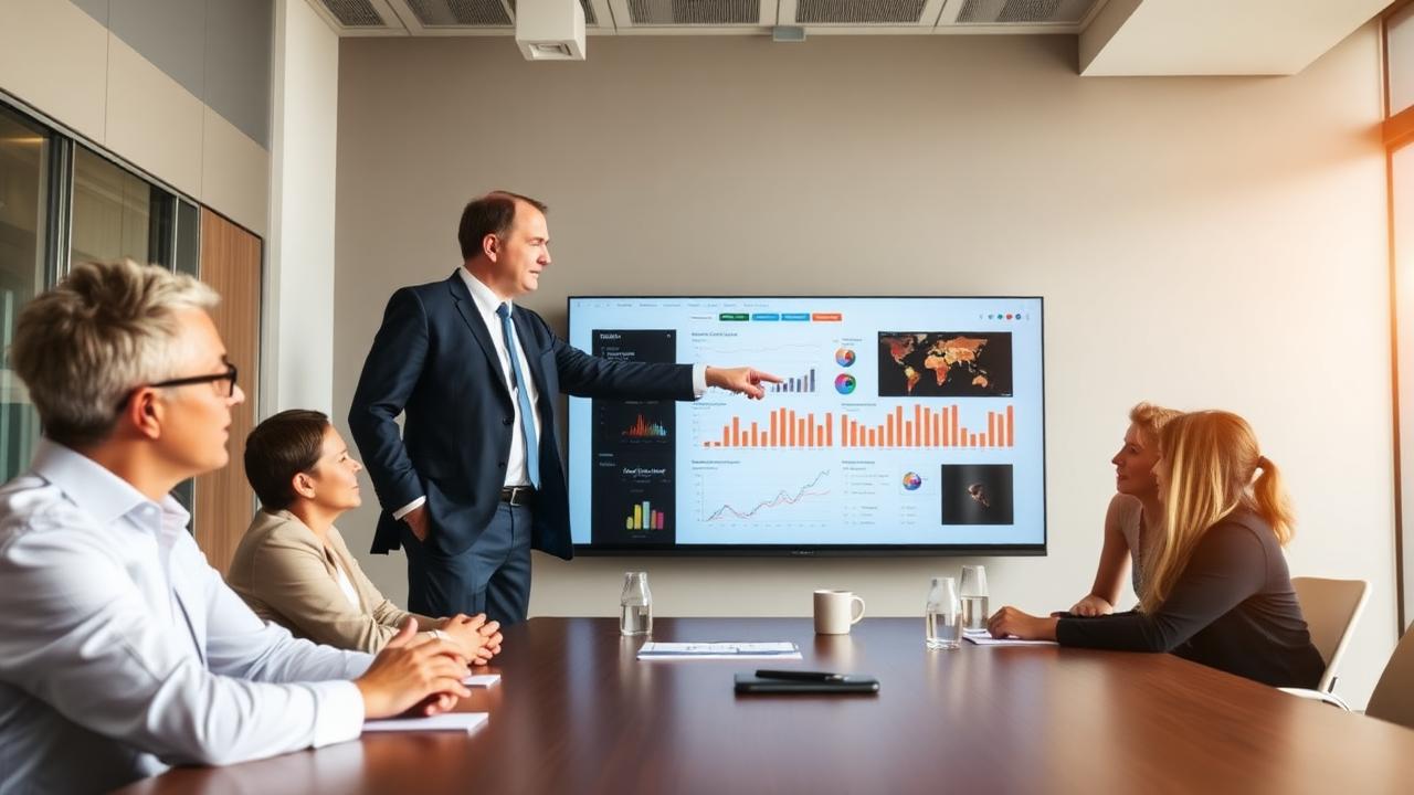 Líder tomando decisão